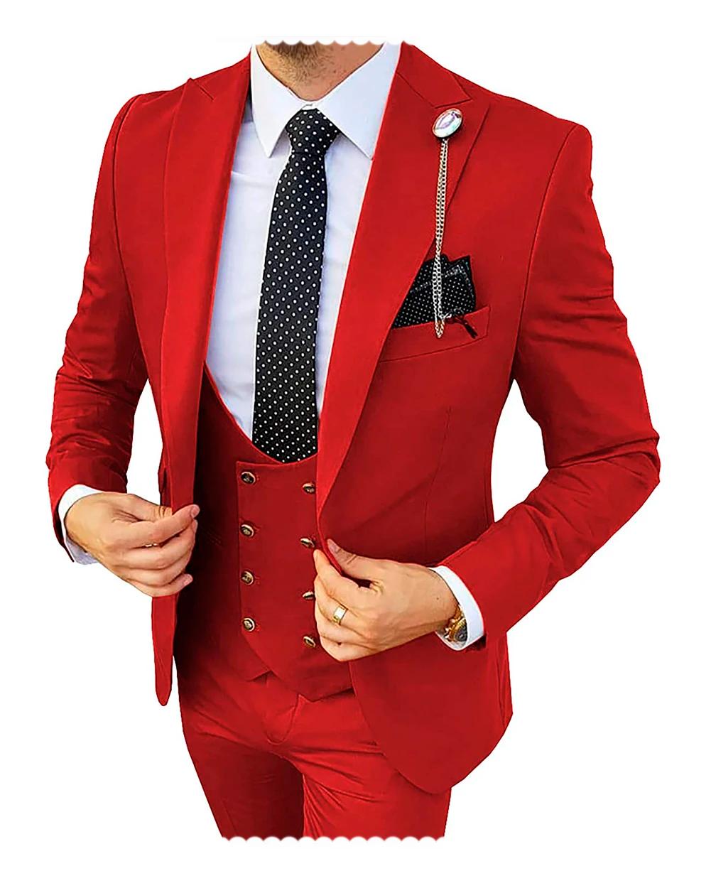 Costume de mariage 3 pièces pour Homme