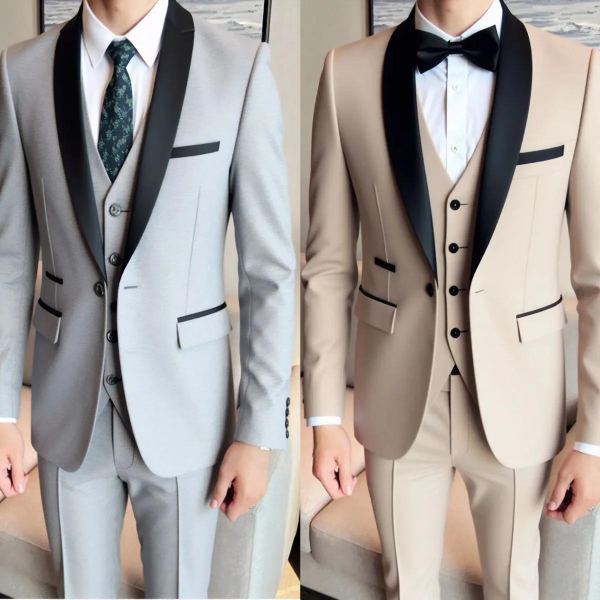 Costume Beige pour hommes