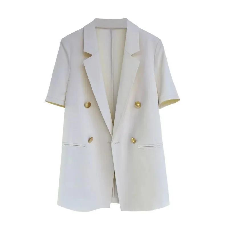 Veste de costume d'été à manches courtes