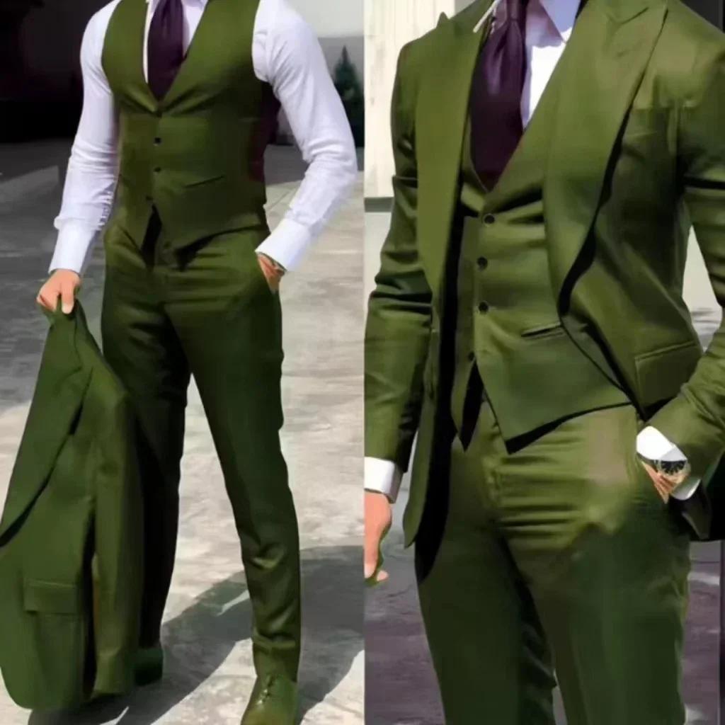 Costumes de smoking 3 pièces pour hommes