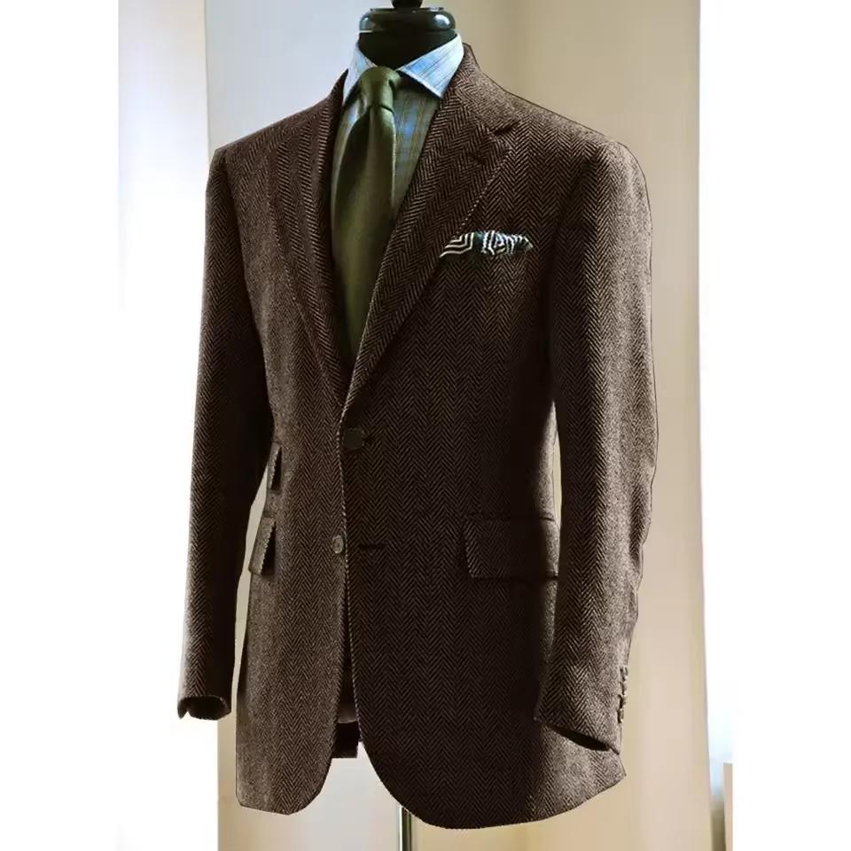 Blazer à chevrons pour hommes
