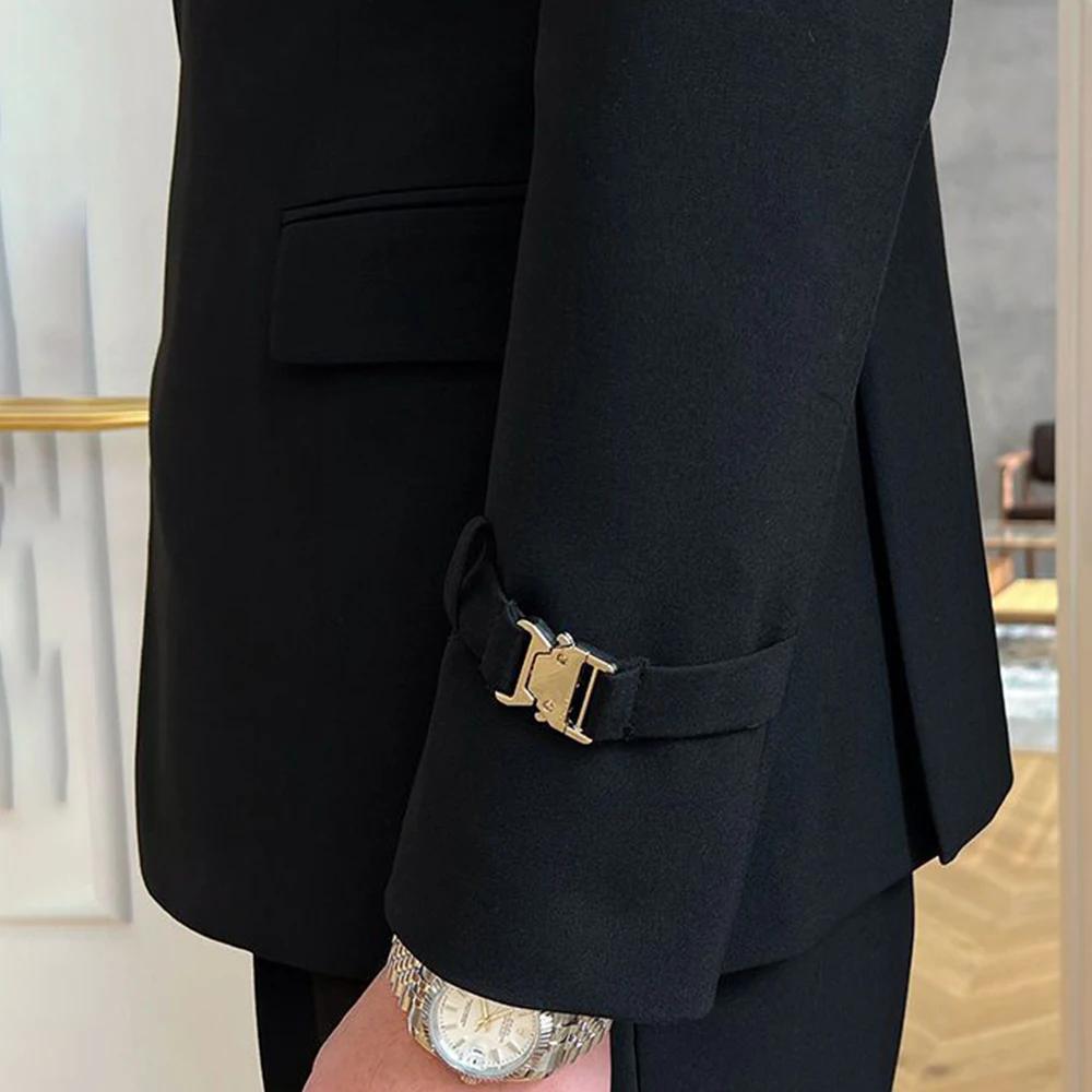 Veste de costume de Style britannique pour homme
