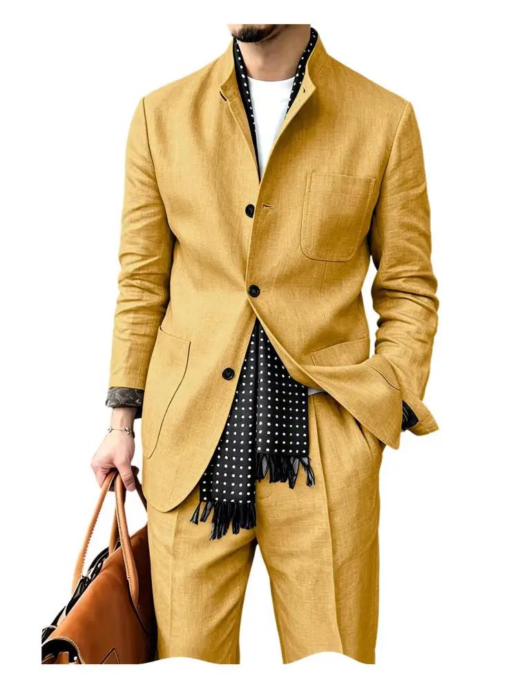 Costume en lin pour homme