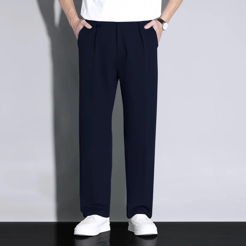 Pantalon de Costume Blanc pour Homme – Style Classique Décontracté