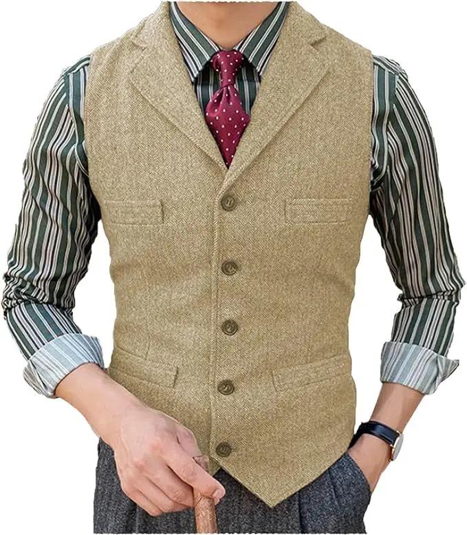 Gilet de costume pour hommes