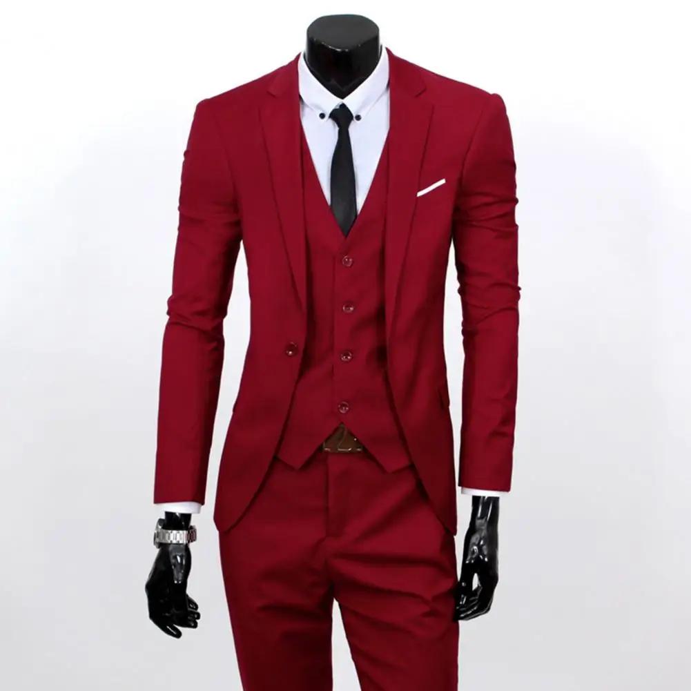 Costume d'affaires 3 pièces pour hommes