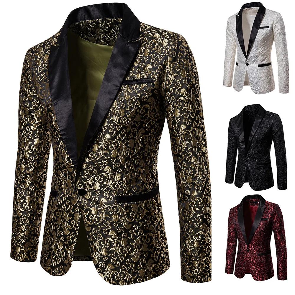 Blazer Homme – Veste de Costume à Col Rabattu