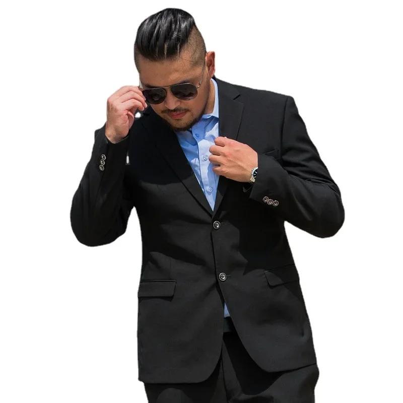 Ensemble de costume de couleur noire pour hommes