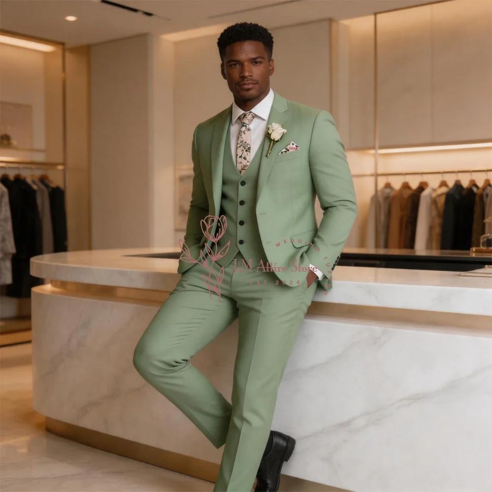 Costume de mariage 3 pièces pour homme