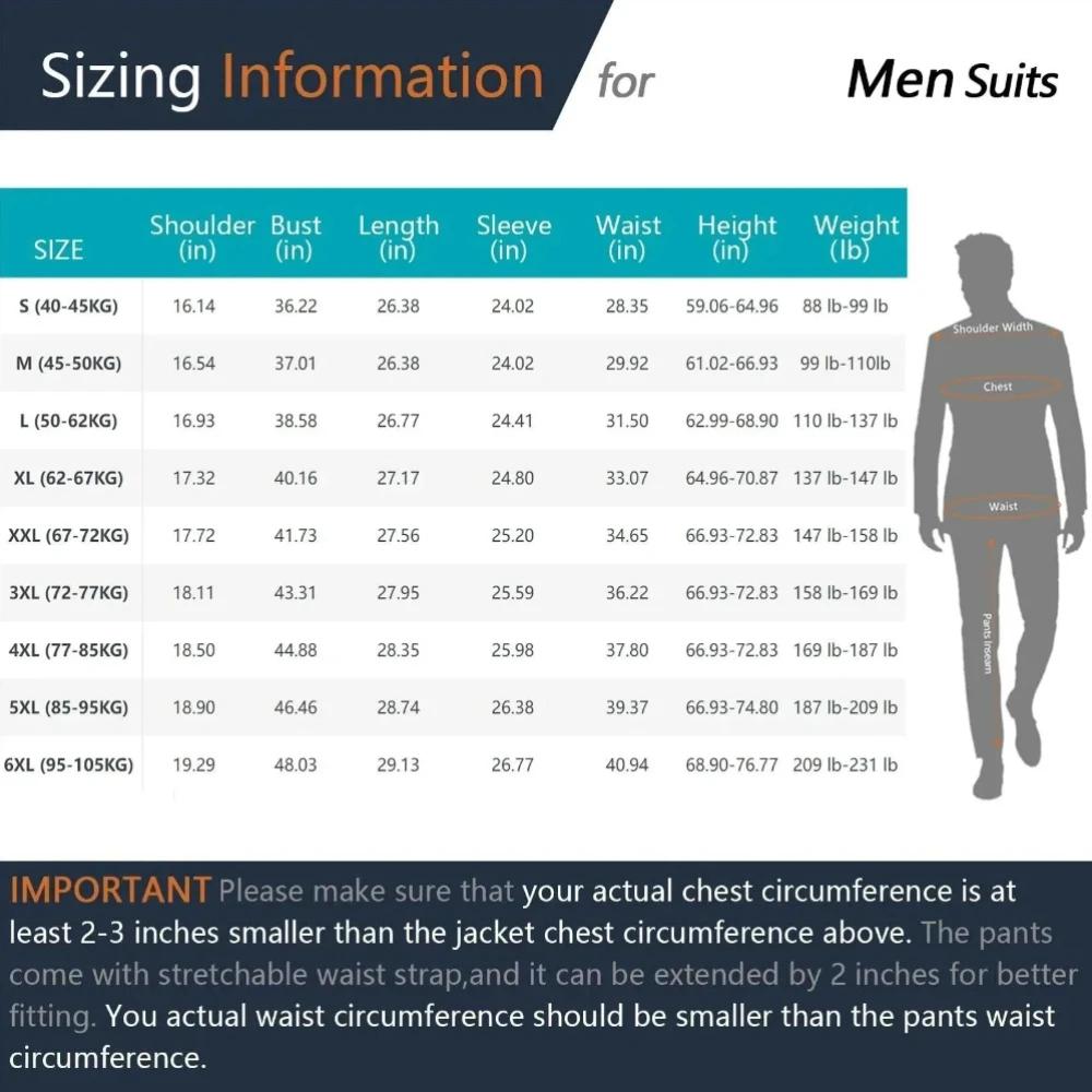 Ensemble de costume pour homme 3 pièces