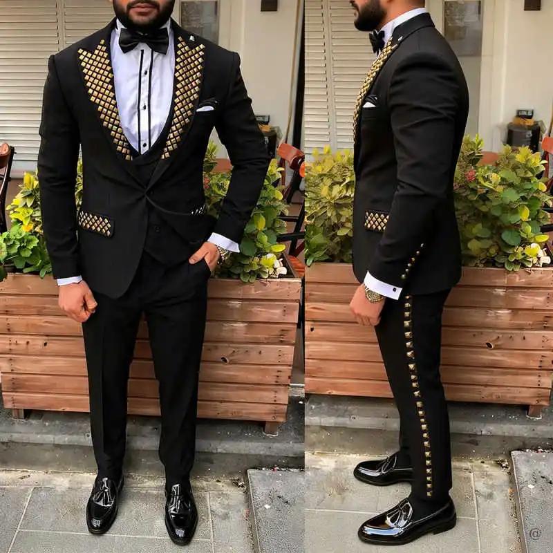 Costume de mariage moderne pour homme