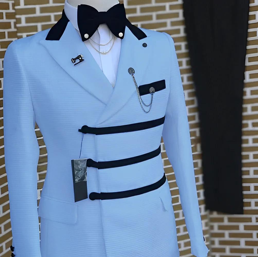 Costumes de mariage blancs pour hommes