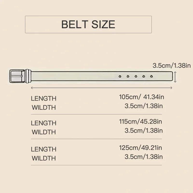 Ceinture formelle pour homme