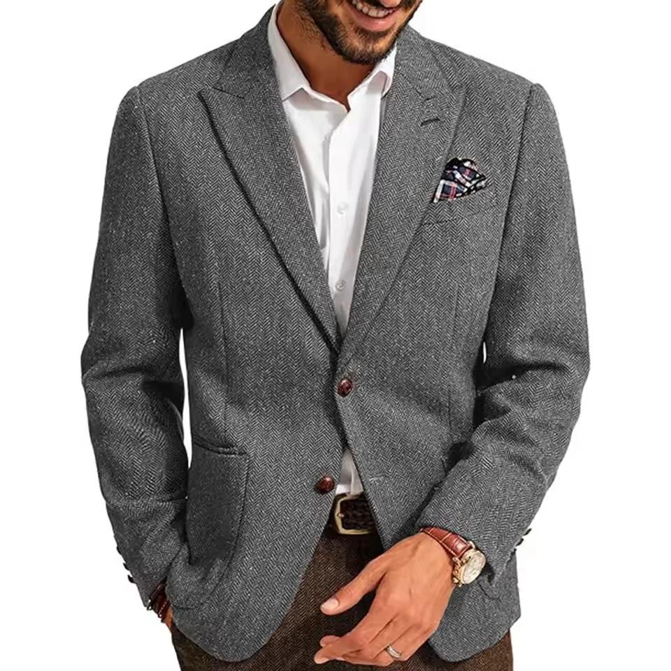 Costume Blazer à chevrons pour hommes