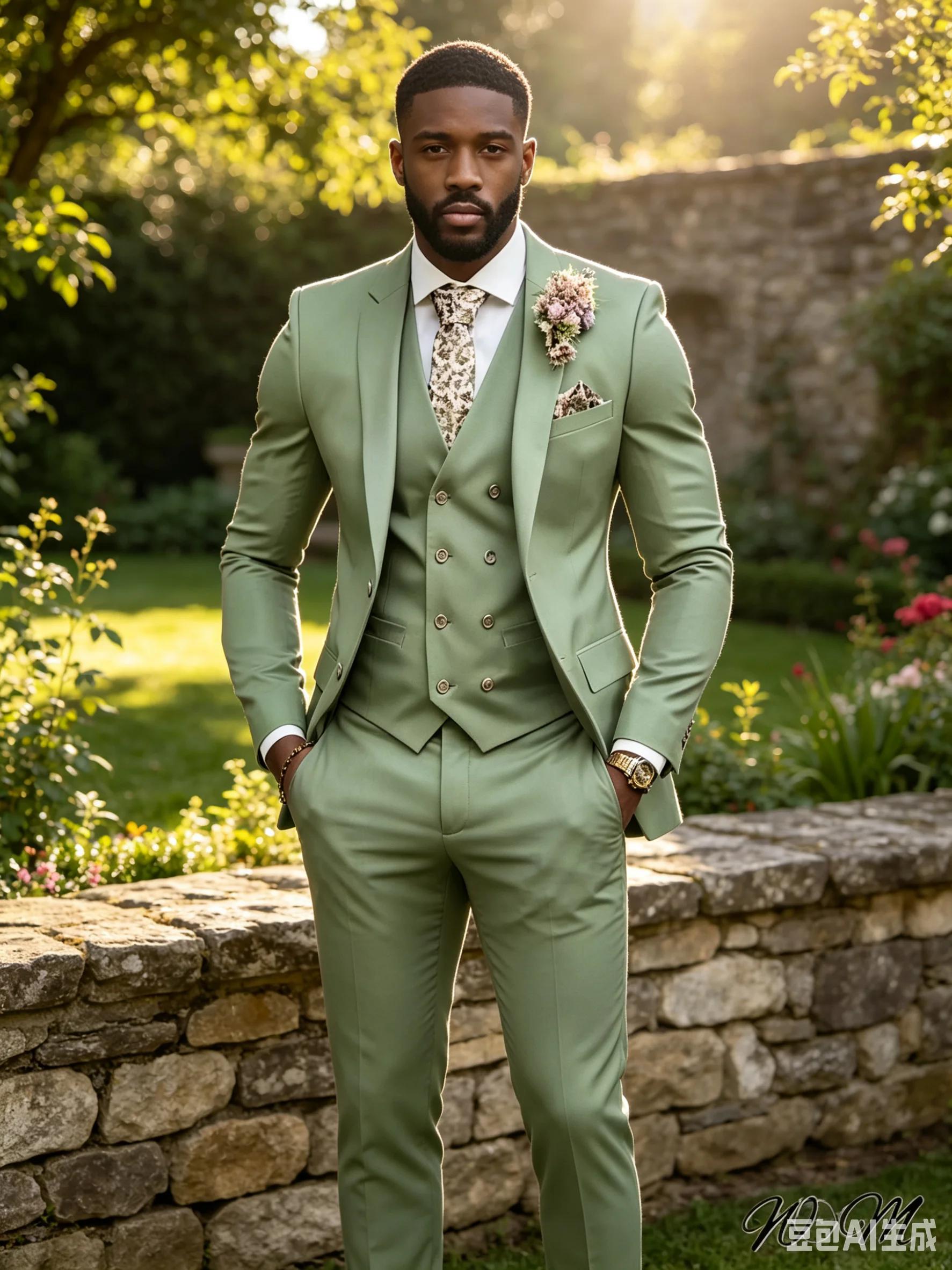 Costume homme bleu marine de haute qualité