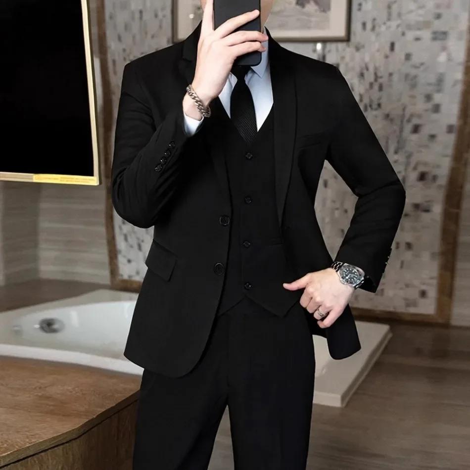 Ensemble de costume noir pour homme