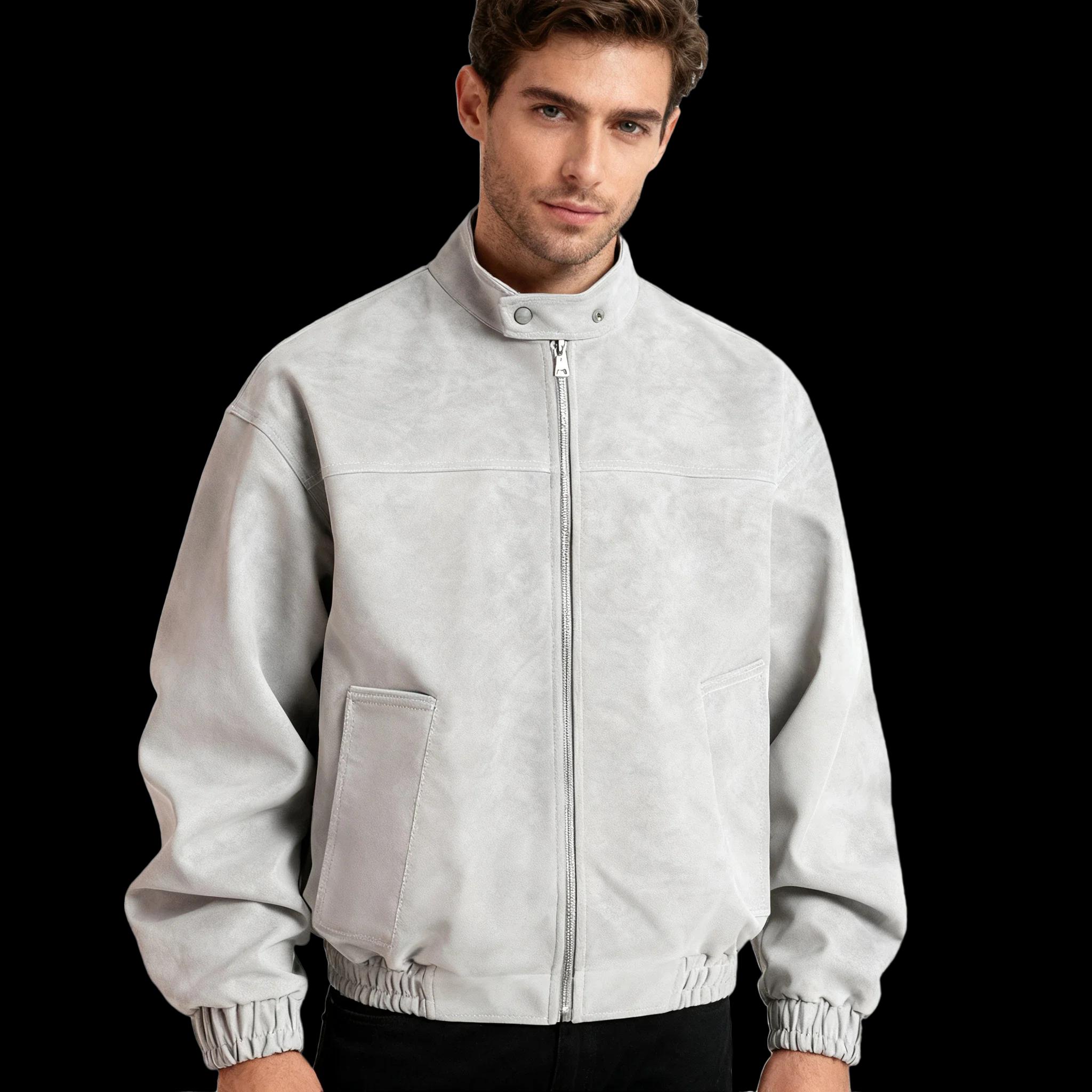 2025 hommes veste en cuir moto
