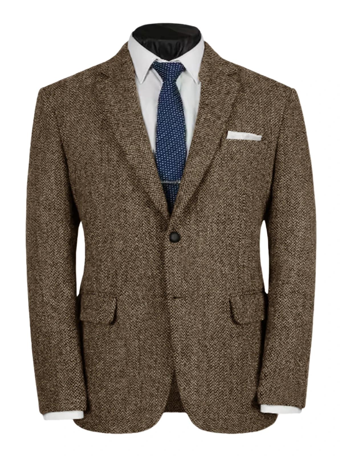 Costume à chevrons pour hommes