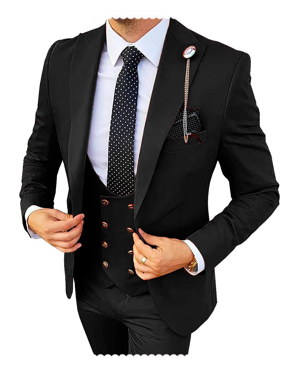 Costume de mariage 3 pièces pour Homme