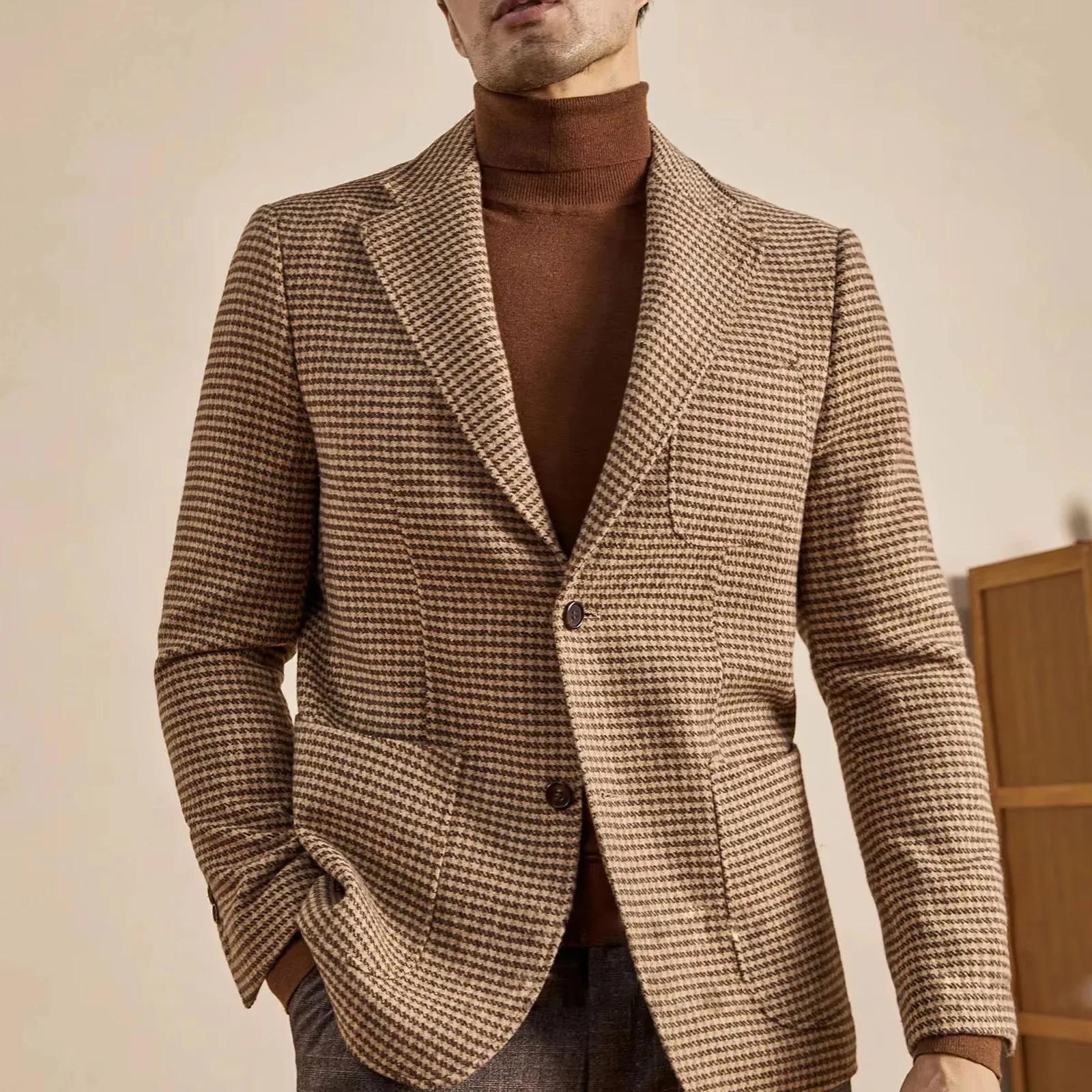 Veste de costume rétro pour hommes