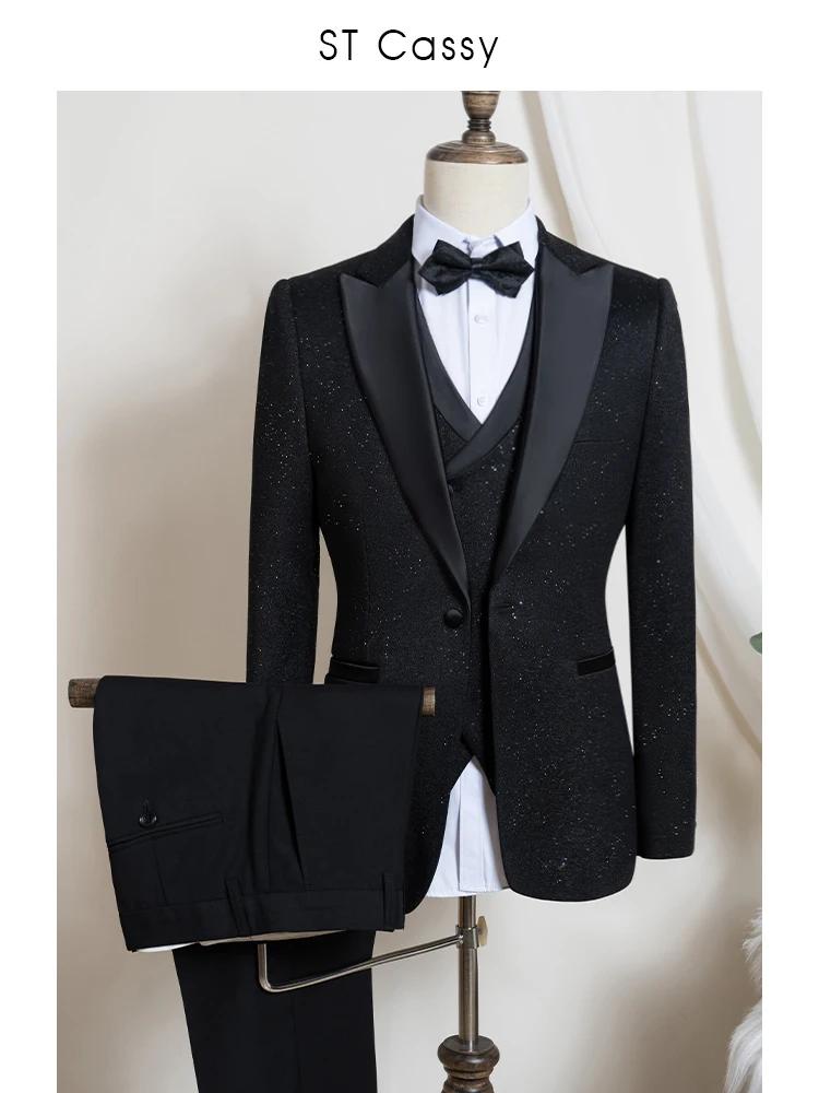 Costumes de mariage turcs de luxe pour le marié