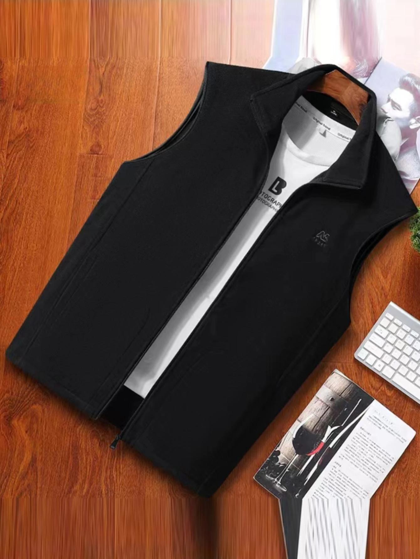 Gilet en Faux Daim pour Homme