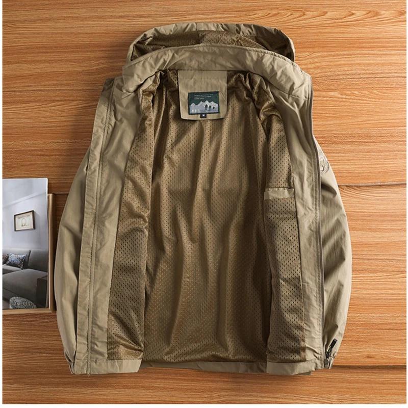 Automne hommes randonnée vestes imperméables