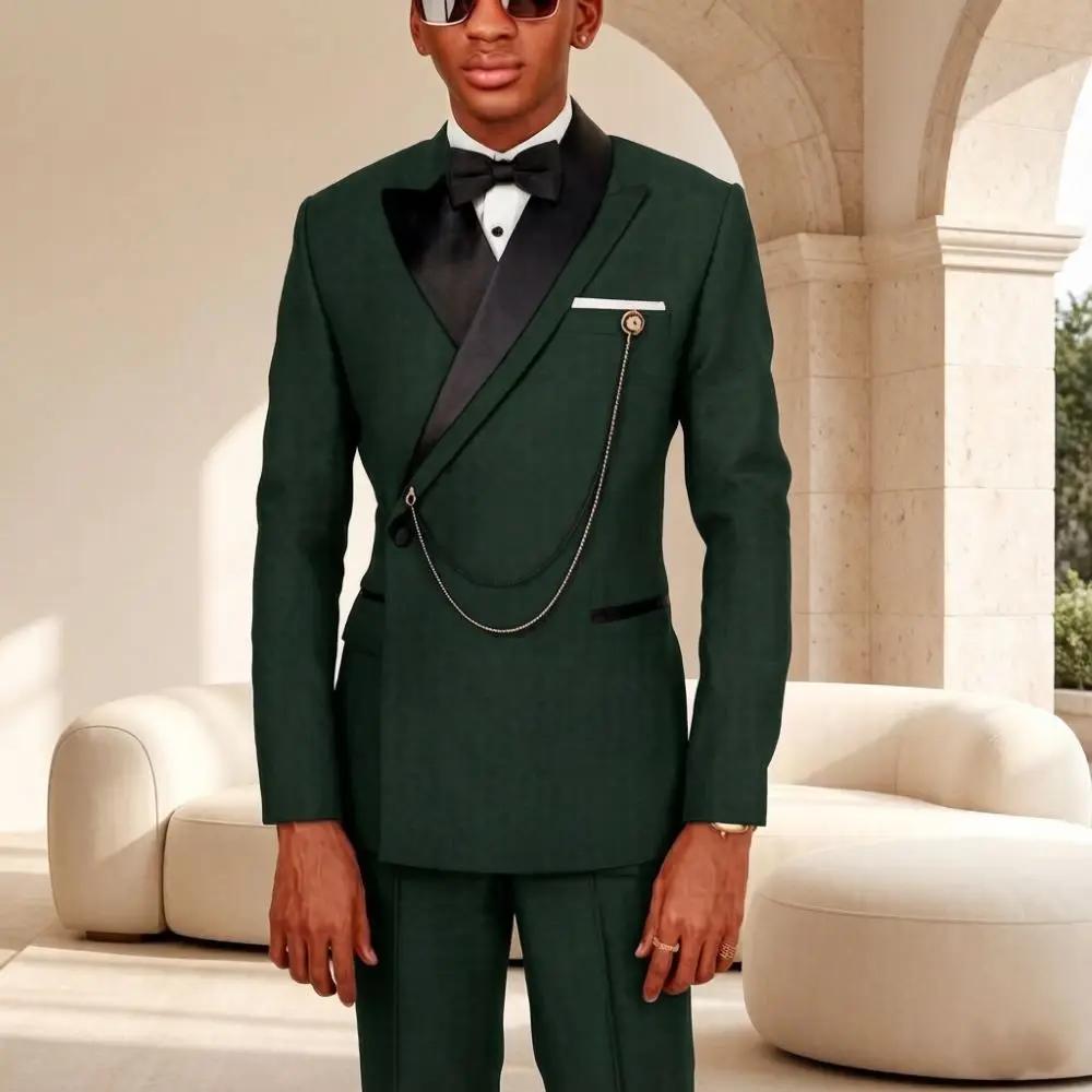 Costumes ajustés pour hommes 2 pièces