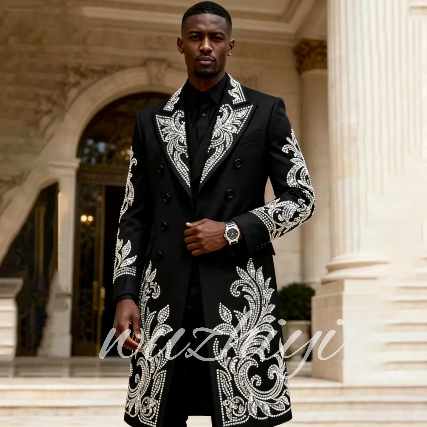 Costume de luxe noir pour homme