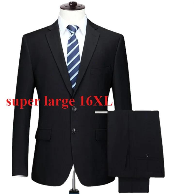Ensemble de costume de couleur noire pour hommes
