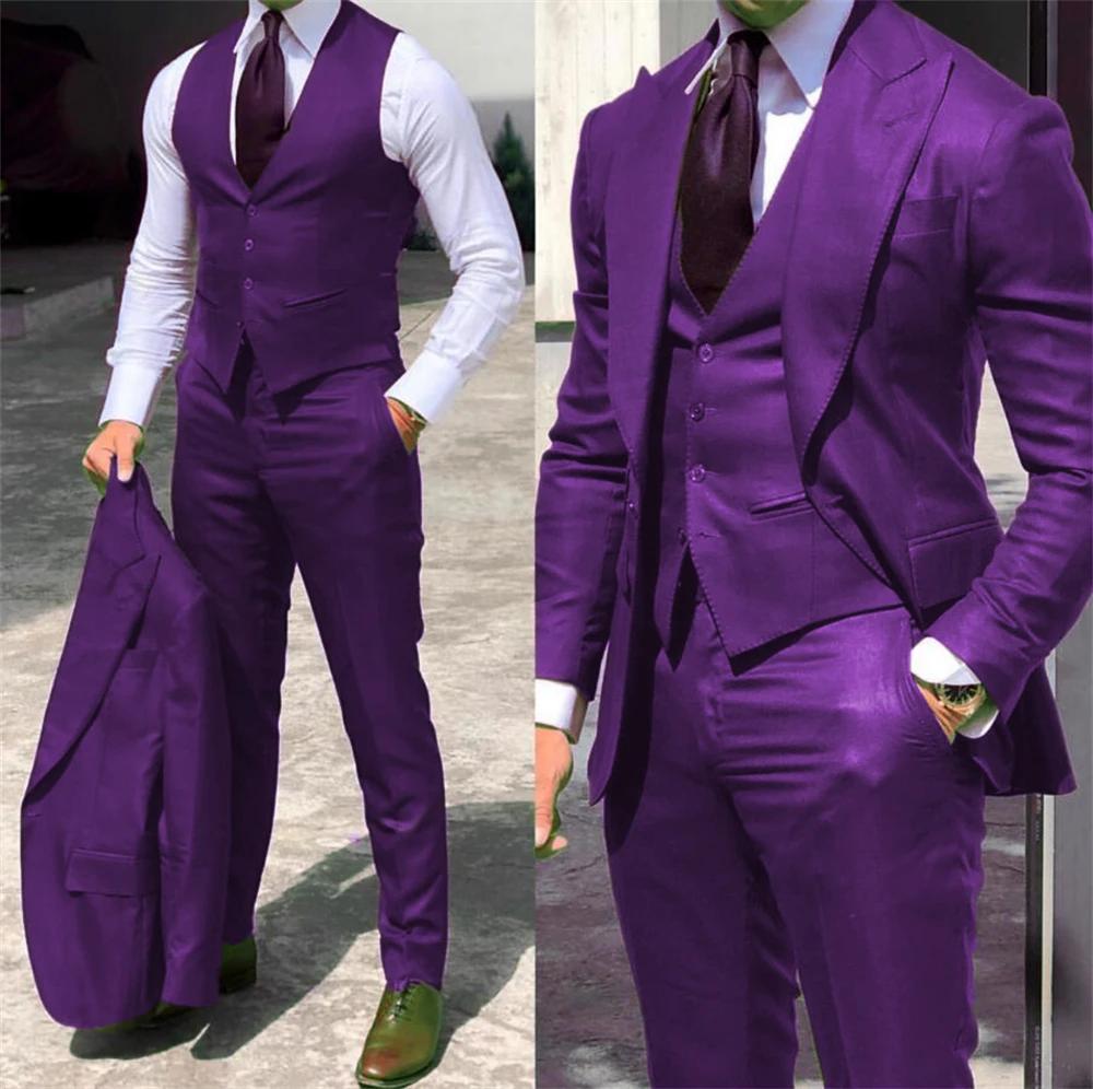 Costumes d'affaires formels de couleur unie