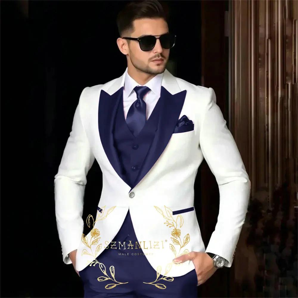 Costumes de luxe pour hommes pour mariage