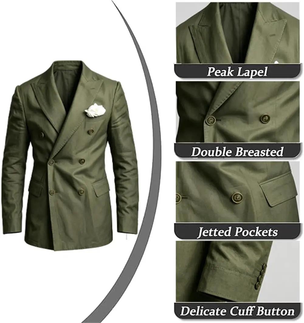 Blazer en lin pour homme