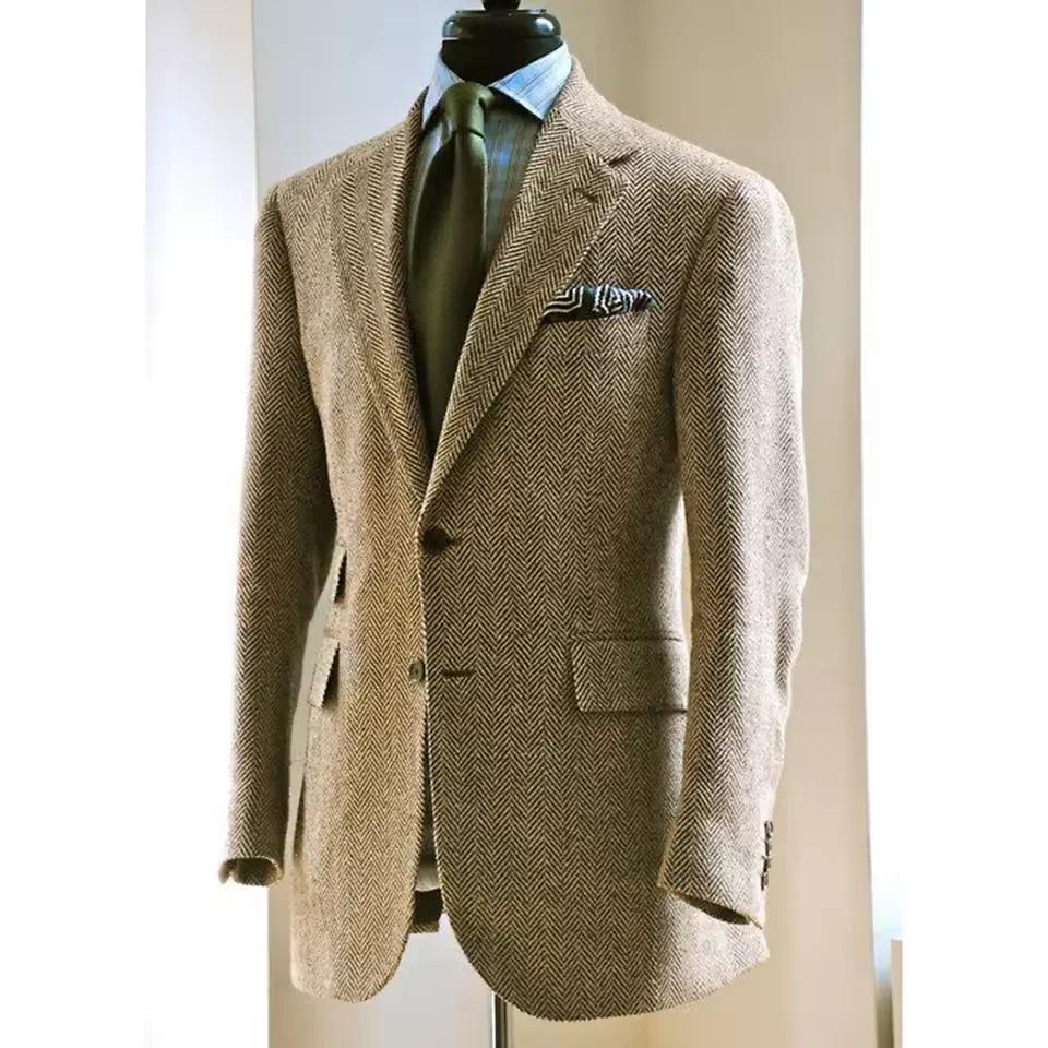 Blazer à chevrons pour hommes