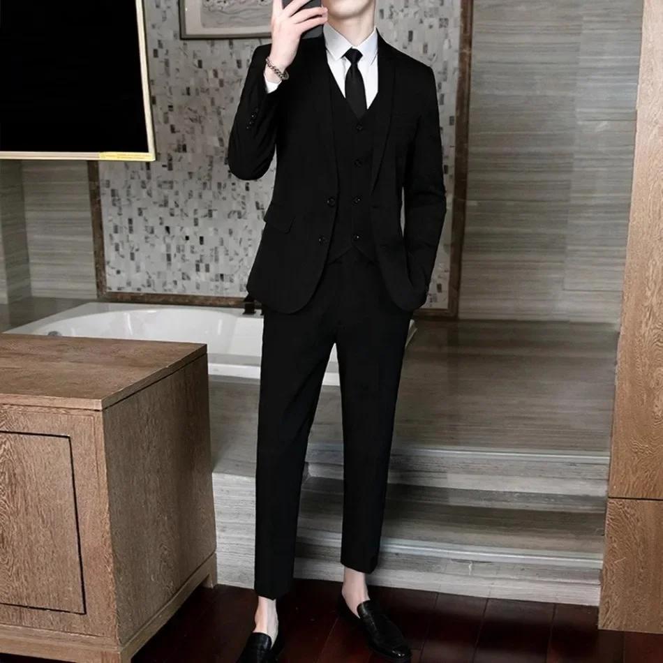 Ensemble de costume noir pour homme