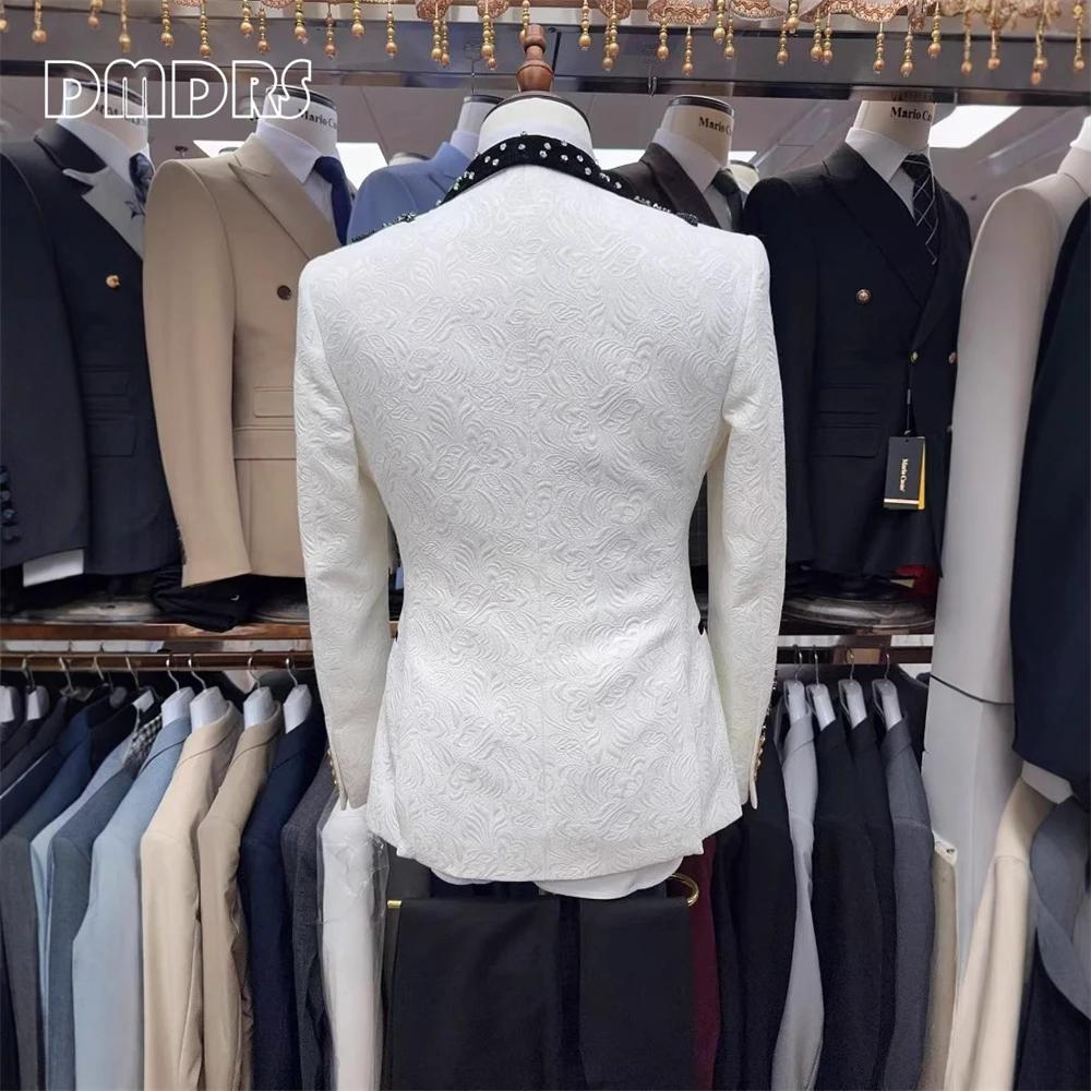 Ensemble de Smoking Paisley de Luxe pour Homme