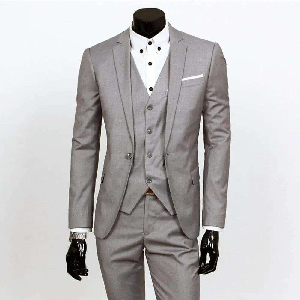 Costume d'affaires 3 pièces pour hommes