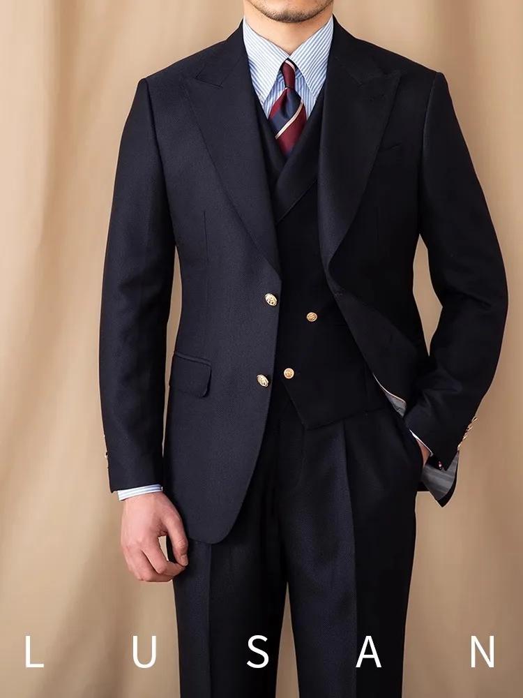 Blazer rétro italien pour hommes | Veste de costume décontractée pour les déplacements | Petit