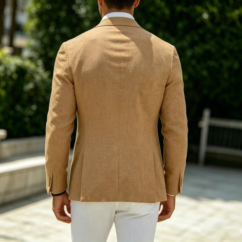Blazer en lin pour homme