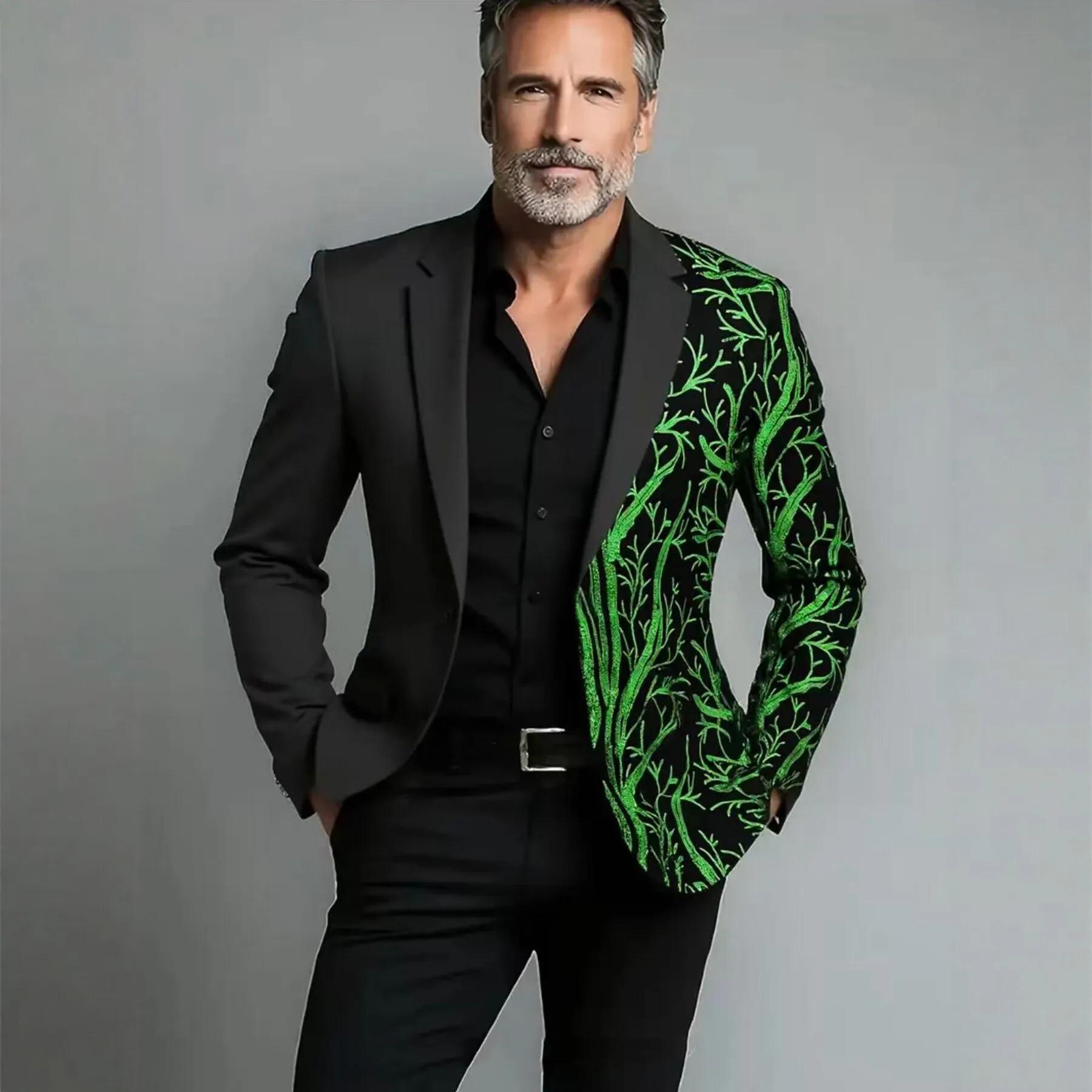 Veste de costume décontractée slim fit pour homme