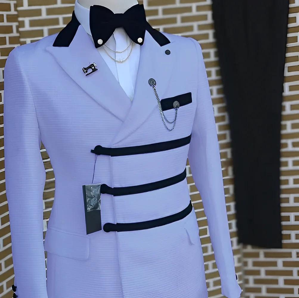 Costumes de mariage blancs pour hommes