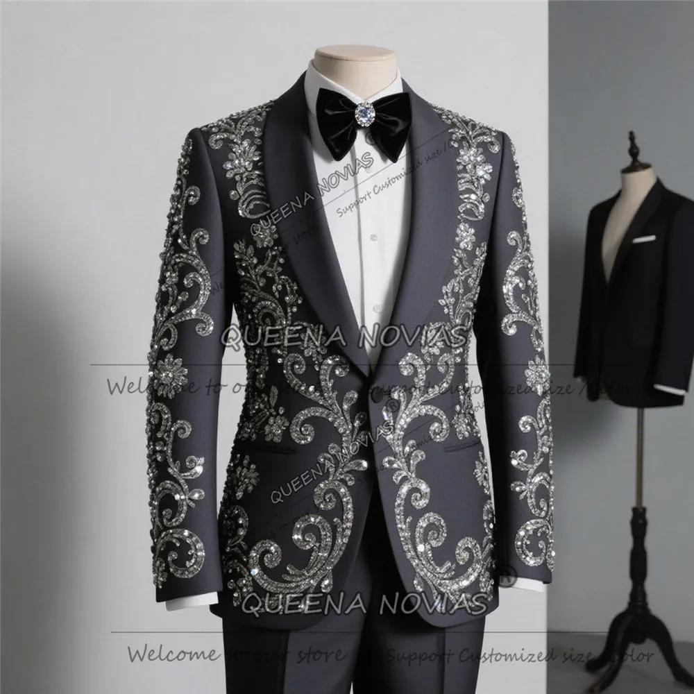Costume de mariage exquis pour homme