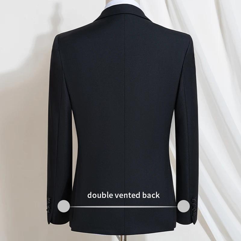 Costume homme 2 pièces noir slim fit