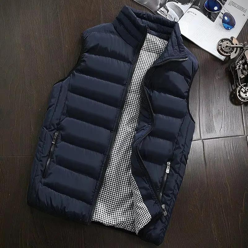 Gilet chaud brodé de haute qualité pour homme