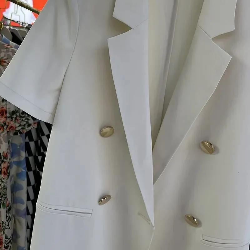Veste de costume d'été à manches courtes