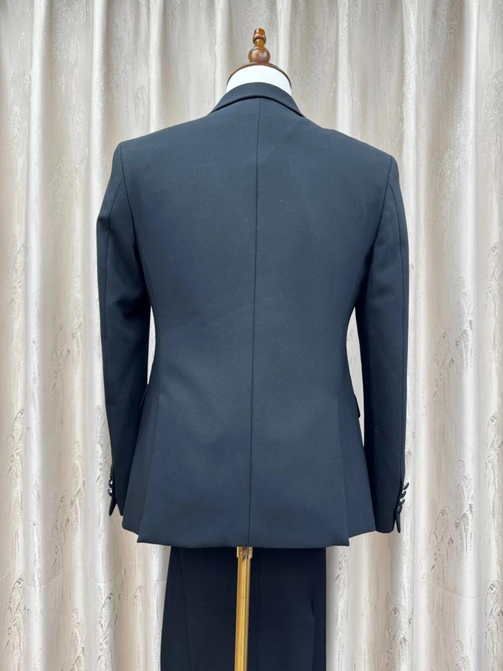 Ensemble de Costume Homme Élégant 3 Pièces pour Mariage et Cérémonie