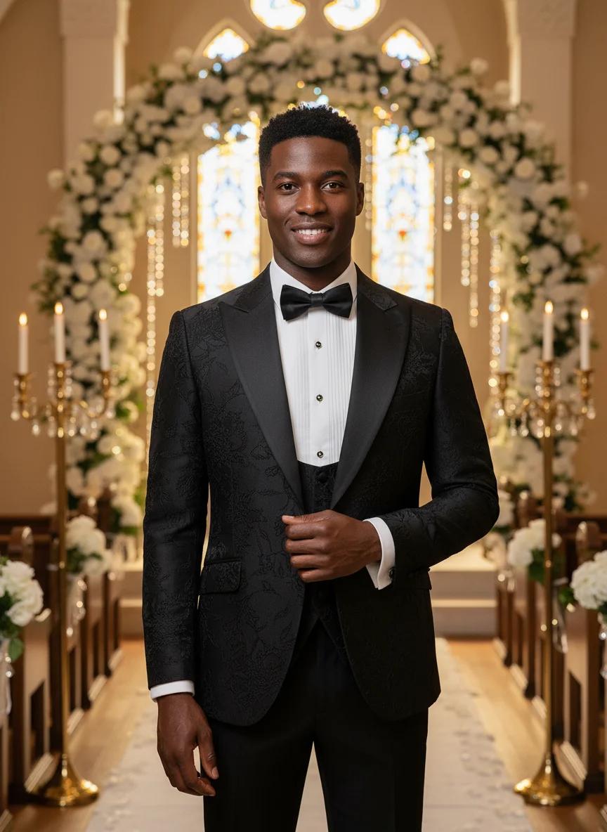 Costume de marié ST Cassy Groom noir