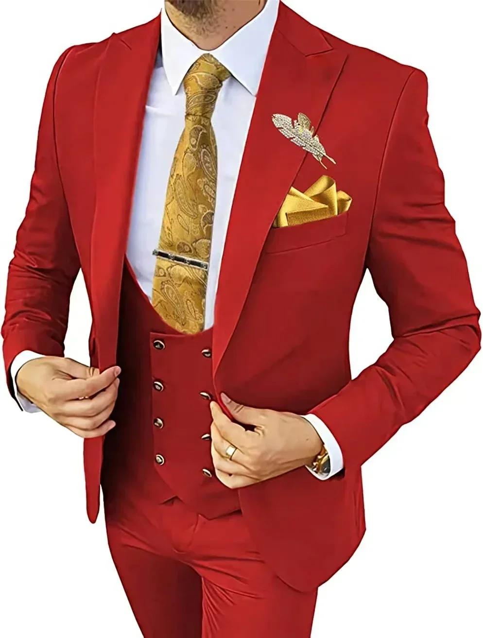 Costume de smoking classique pour hommes