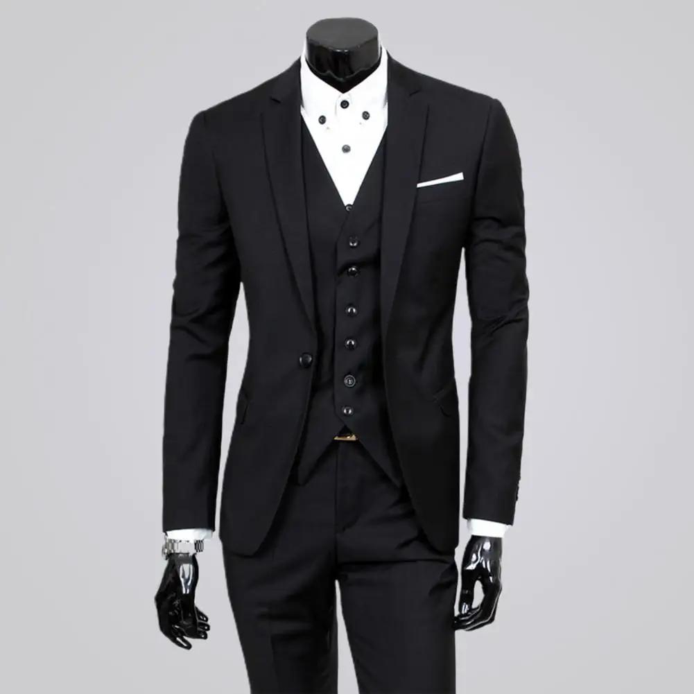 Costume d'affaires 3 pièces pour hommes