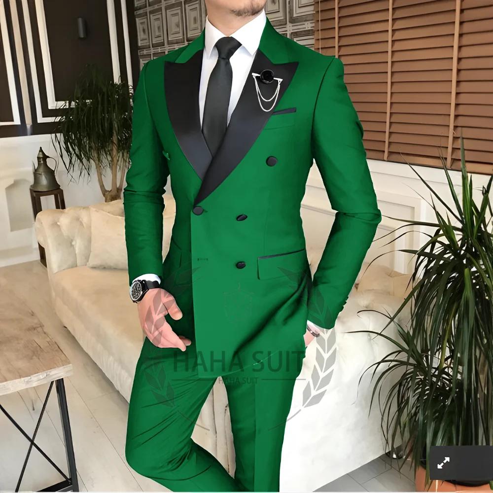 Costume pour hommes sur mesure 2 pièces vêtements mode